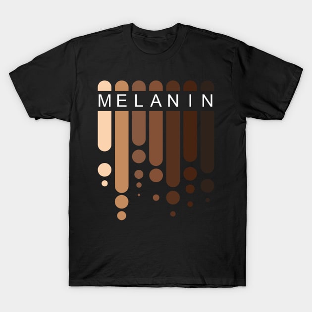 Melanin Black Pride T-Shirt by DARSHIRTS